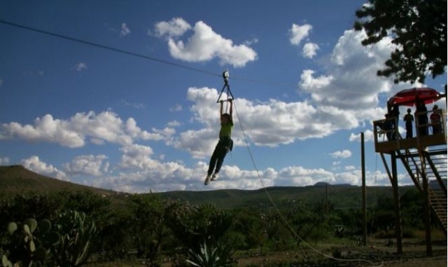 Salto con la zip line